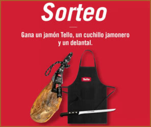 Sorteo Tello Jamón Cuchillo Delantal