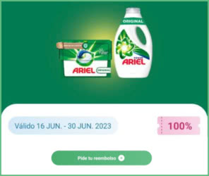 Reembolso Lacuponera Ariel