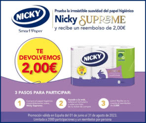 Reembolso Nicky Supreme 2 Euros