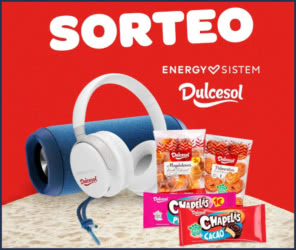 Sorteo Dulcesol Altavoz Lote