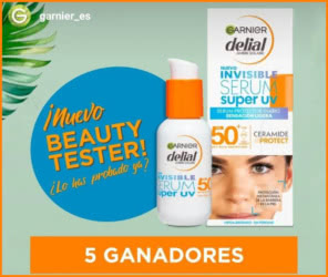 Sorteo Garnier 5 Packs Invisible Serum Super UV