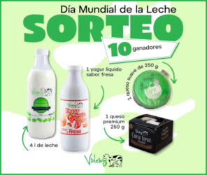 Sorteo Leche Valeme 10 Lotes