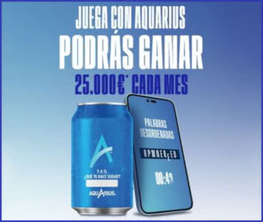Sorteo Por Compra Aquarius 25000 Euros Premios