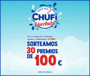 Sorteo Por Compra Chufi 30 Premios 100 Euros