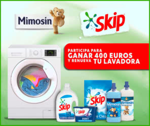 Sorteo Por Compra Mimosin Skip 15 Vales Mediamarkt