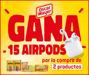 Sorteo Por Compra Oscar Mayer 15 Airpods