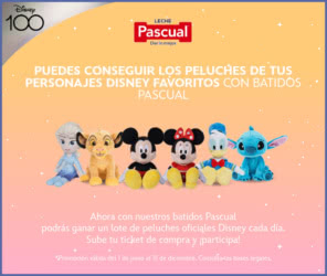 Sorteo Por Compra Pascual Peluches Disney