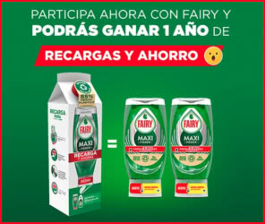 Sorteo Próxima a ti Fairy Recargas Ahorro