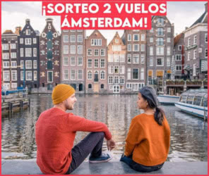 Sorteo Xplora 2 Vuelos Amsterdam