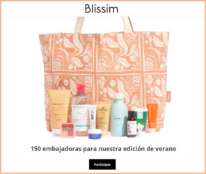 Tester Blissim 150 Embajadoras Verano