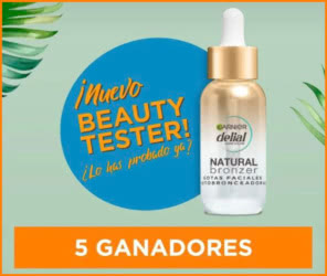 Tester Garnier 5 Natural Bronzer