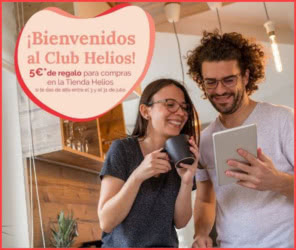 Descuento Club Helios 5 Euros