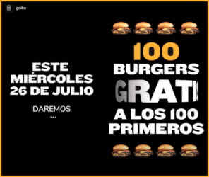 Gratis Goiko Getafe 100 Hamburguesas