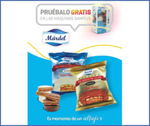 Gratis Samplia Alfajores Mardel