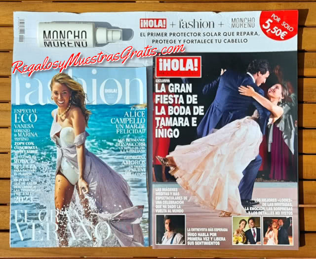 Regalos Revistas Agosto 2023 Fashion Moncho moreno