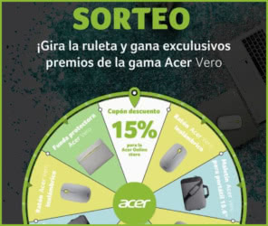 Sorteo Acer Ruleta Premios Acer Vero