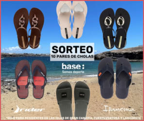 Sorteo Base 10 Chanclas Canarias