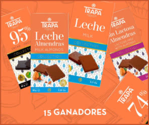 Sorteo Chocolates Trapa 15 Lotes