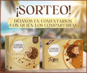 Sorteo Ferrero 8 Packs Helados