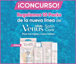 Sorteo Gillette Venus 10 Packs Satin Care