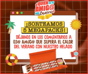 Sorteo Kinder Bueno 5 Packs Verano
