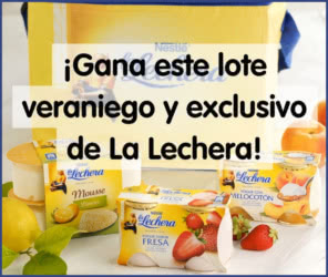 Sorteo La Lechera Yogures 5 Lotes