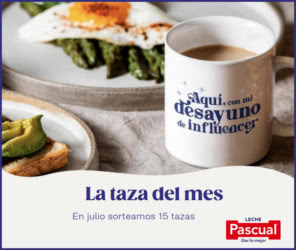 Sorteo Leche Pascual 15 Tazas Influencer