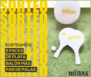 Sorteo Midas 5 Packs Playa