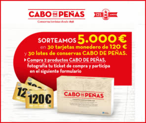 Sorteo Por Compra Cabo De Peñas 5000 Euros