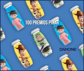 Sorteo Por Compra Danone 100 Premios Pixar