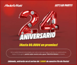 Sorteo Por Compra Mediamarkt 24 Aniversario