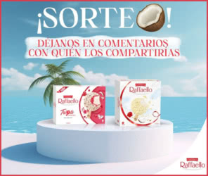 Sorteo Raffaello 8 Packs Helados