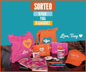 Sorteo Taag 10 Packs Viaje