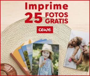 Gratis CEWE 25 Fotos Gratis