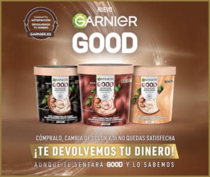 Reembolso Garnier Good Garantia Satisfacción