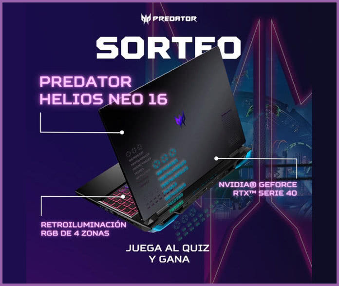 Sorteo Acer Portatil Gaming
