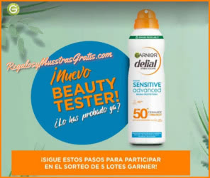 Sorteo Garnier 5 Lotes Sensitive Advanced