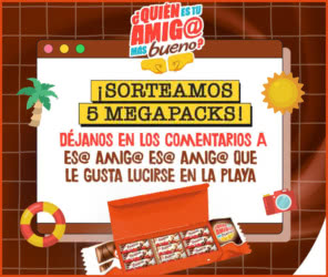 Sorteo Kinder Bueno 5 Mega Packs Amigo Playa
