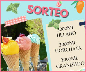 Sorteo La Campana 3 Kg Helado Horchata Granizado