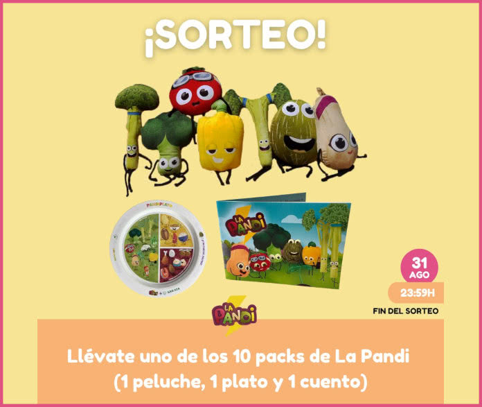 Sorteo La Pandi 10 Packs