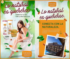 Sorteo Natural Honey Experiencias 50 Lotes