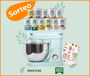 Sorteo Naturgreen Amasadora Lote Recetario