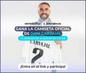 Sorteo Okmobility Camiseta Carvajal