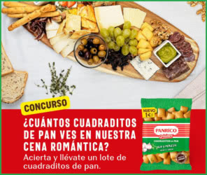 Sorteo Panrico 25 Packs Cuadraditos