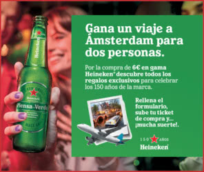 Sorteo Por Compra Heineken Viaje Amsterdam