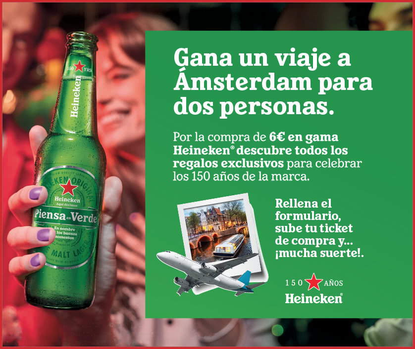 Sorteo Por Compra Heineken Viaje Amsterdam