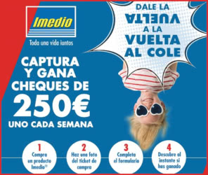 Sorteo Por Compra Imedio Cheques 250 Euros