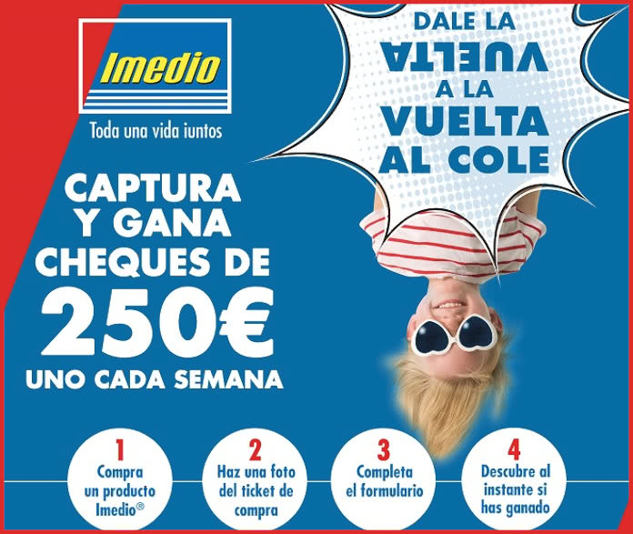 Sorteo Por Compra Imedio Cheques 250 Euros