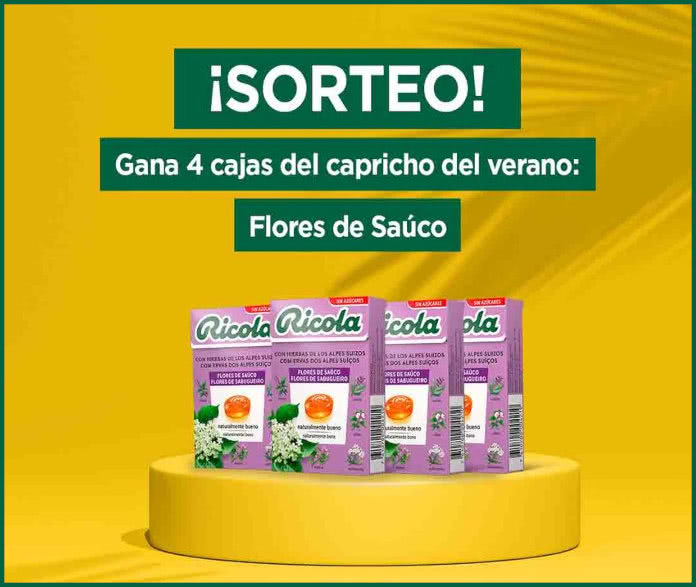 Sorteo Ricola 4 Cajas Capricho Verano