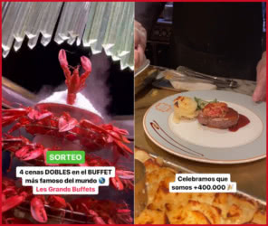 Sorteo Top Food Bcn 4 Cenas